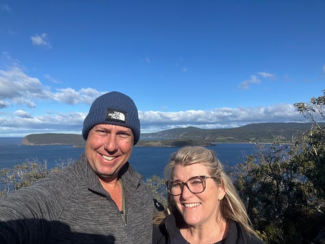 A gallery of images of our hike along the Three Capes of Tasmania - Day two