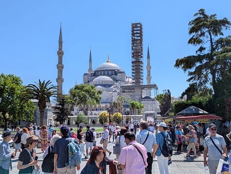 Blue Mosque and Sokollu Mehmed Pasha Mosque