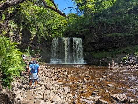 waterfalls of the brecon beacons