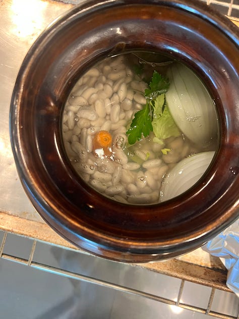 traditional Boston bean bean pot