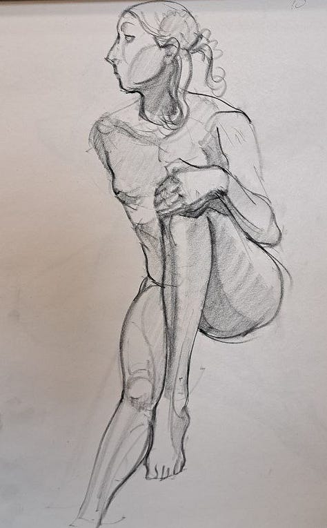 female nude life drawing cardiff