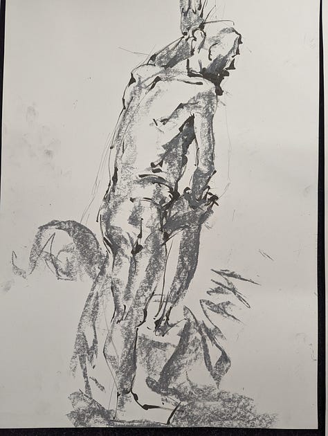 life drawings from aberdare cardiff life models