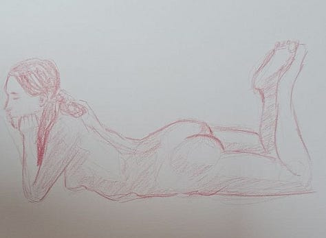 female nude life drawing cardiff