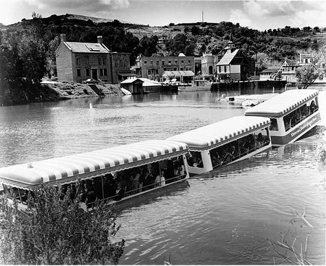 Universal Studios Hollywood Studio Tour from the 1960s