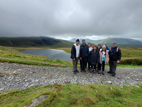 guided walk snowdon north wales