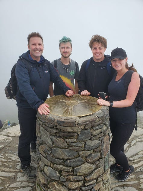 guided walk to the summit of Snowdon, Ranger path