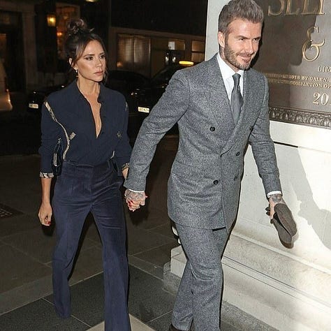 David Beckham, Kate Moss, Victoria Beckham, Patrick Dempse