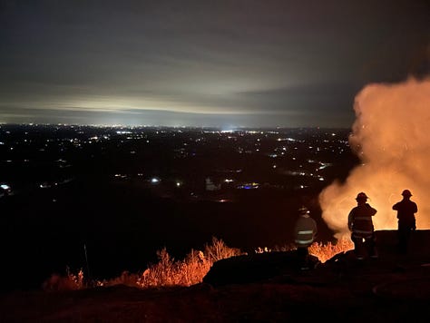 Mountain fires