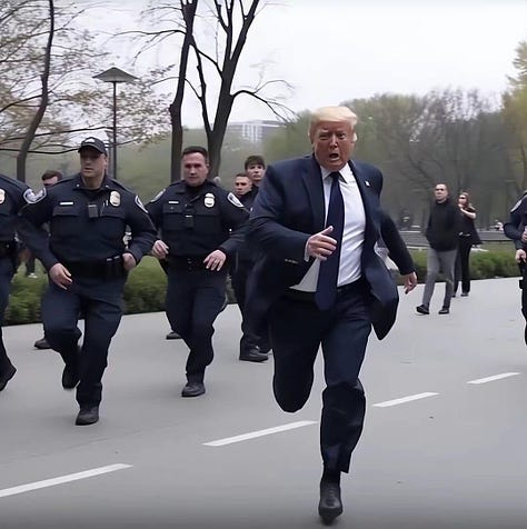When Trump was arrested