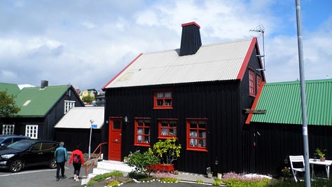  Tórshavn, the capital of the Faroe Islands.