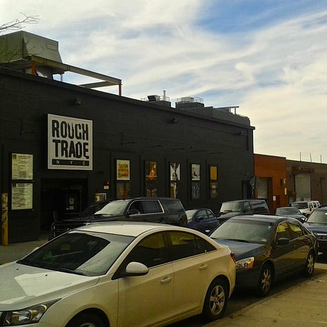 Rough Trade New York, back in its Williamsburg days