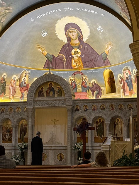 Images of a Greek Orthodox Church