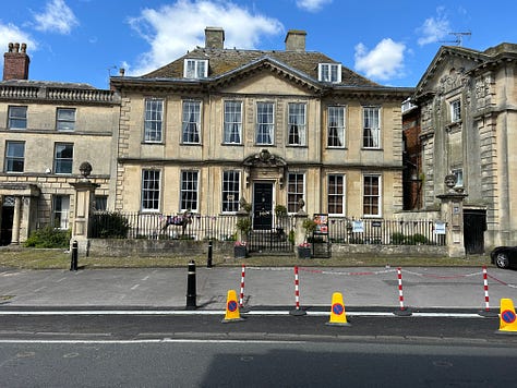 Former homes of the wealthy clothiers in Trowbridge, Wiltshire Images: Roland's Travels