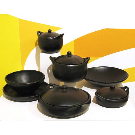 Exhibition photos of La Chamba cookware at Spring design and Art, Brooklyn