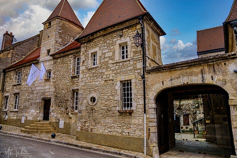 The Domaine Laroche castle in Chablis