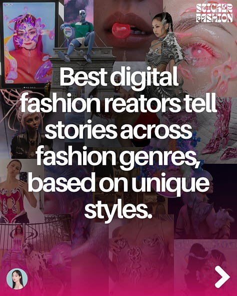 7 Trending Digital Fashion Creators in 2024