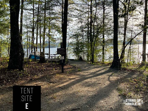 Morganton Point Tent Sites & Facilities