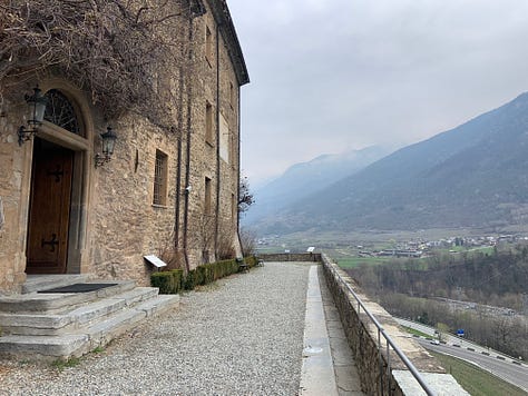 Real Castle of Sarre, Aosta Valley, Italy, hunting lodge of Savoy