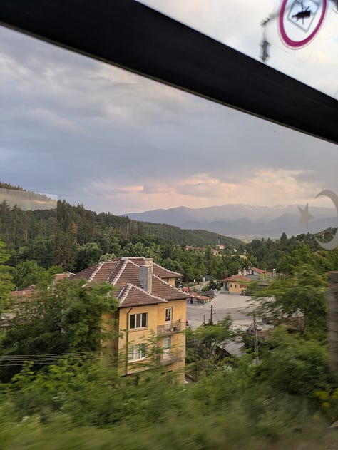 Hot sleeper car on route to Istanbul