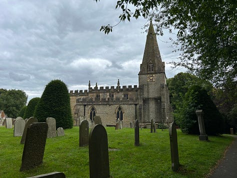 Photos from the Derbyshire village of Baslow. Images Rolands Travels