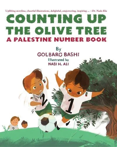 In My Mosque by M. O. Yuksel, Counting Up the Olive Tree: A Palestine Number Book by Golbarg Bashi, Egyptian Lullaby by Zeena M. Pliska