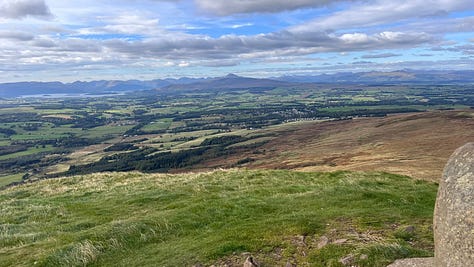 Summit of Dumgoyne Hill