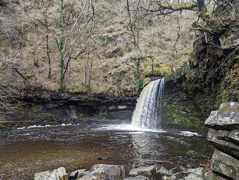 Guided walk of the Brecon Beacons waterfalls with Wales Outdoors