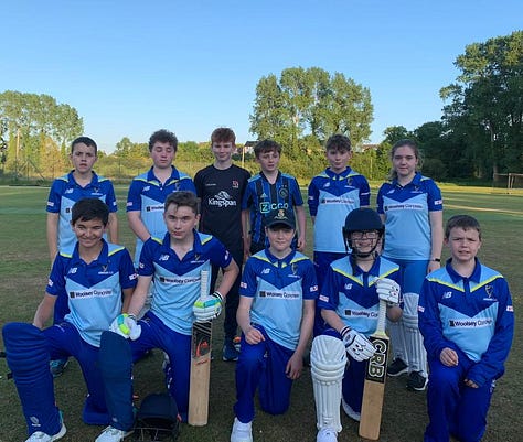 Armagh Cricket Club Under 13s at Donaghcloney