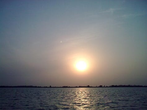 My photo,Sunset,Mangrove Forest,Launch,River Bidyadhari and Mangrove