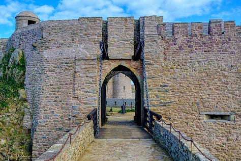 Inside the fortress