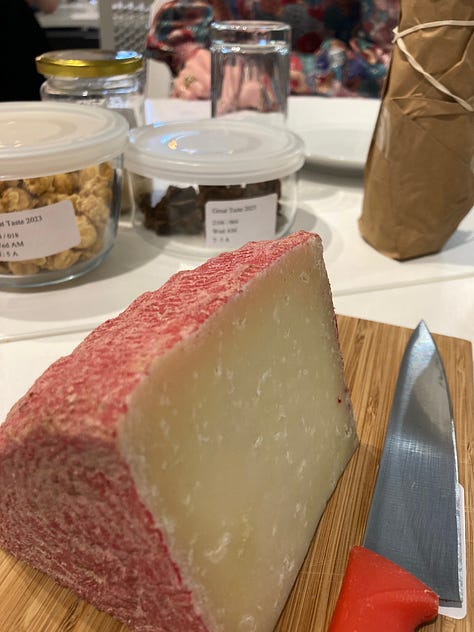 Scenes from my tasting days at the Great Taste Awards, including, pies, cheese and what the stars mean