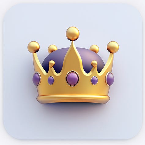 Alien, crown, star + favicon as Midjourney prompt