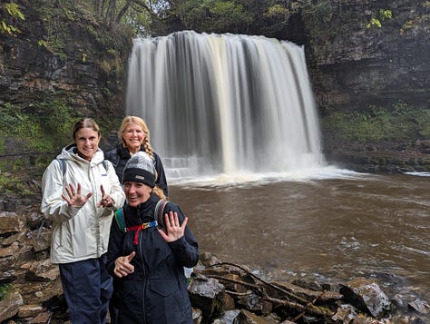 guided walk of the six waterfalls in the Brecon Beacons with Wales Outdoors