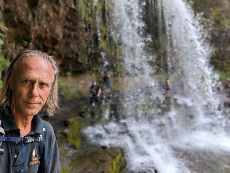 guided walk in the waterfalls area of the brecon beacons national park