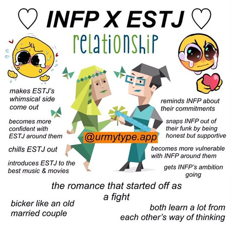 Romance ESTJ Memes