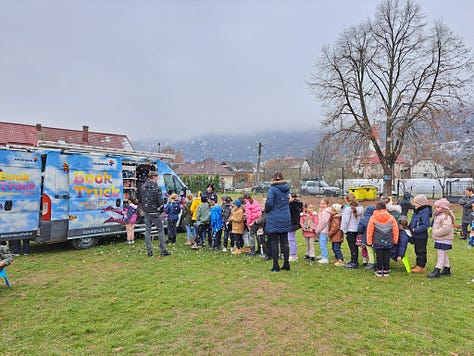 BookTruck la Cășeiu & Rugășești