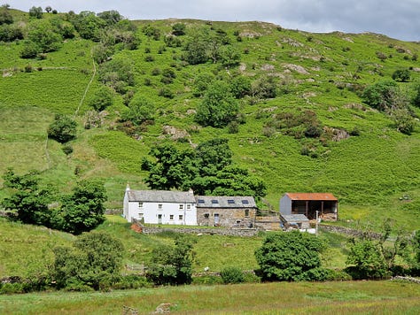 Various images of Swindale valley in Cumbria