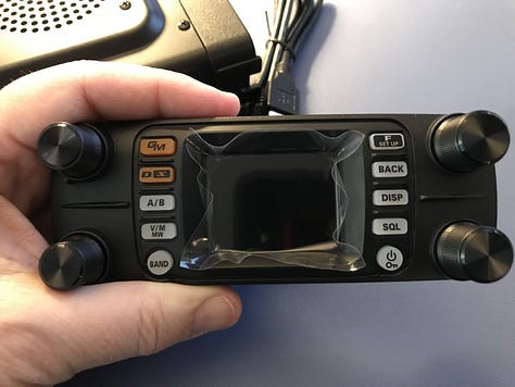 Unboxing the FTM-300DR radio