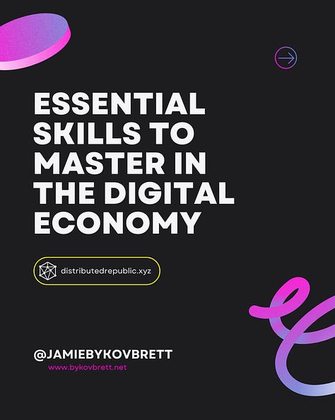 Essential Skills to Master in the Digital Economy