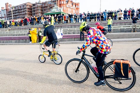 Paddy McGuinness Reaches Blackpool In Epic BBC Children In Need Cycle ...