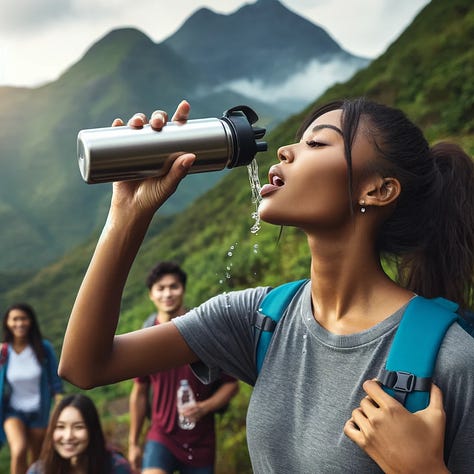 A Portable and Effective Means to Make Drinking Water Outdoors
