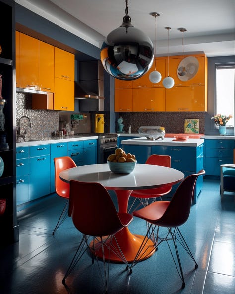 Gallery of joyful kitchens.