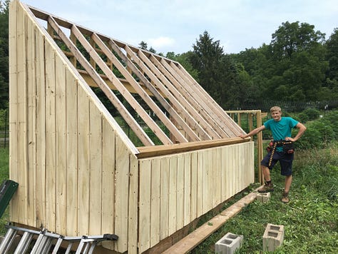 virginia tech solar kiln construction