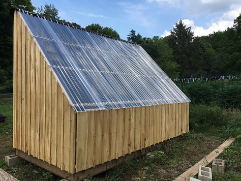 virginia tech solar kiln construction