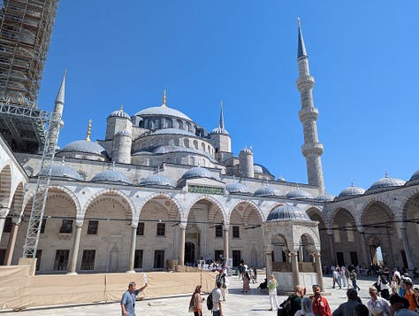 Blue Mosque and Sokollu Mehmed Pasha Mosque