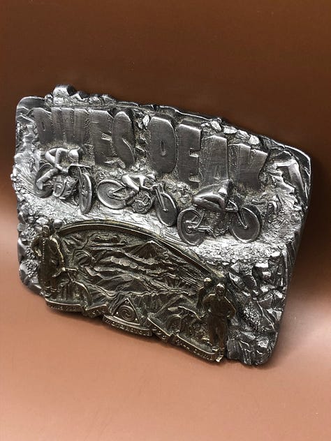 Pikes Peak Limited Edition Motorcycle Belt Buckle