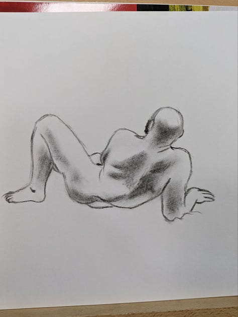 life drawing cardiff model