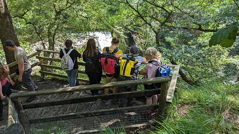 guided walk waterfalls brecon beacons