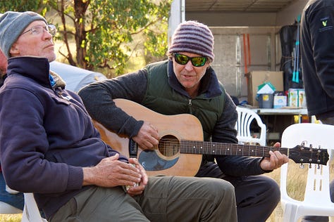 pics of people sitting around talking