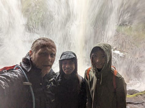 waterfall walk brecon beacons